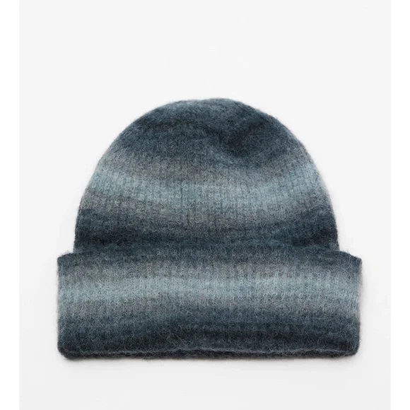 Zara | Accessories | Zara Striped Alpaka Wool Beanie Size M  display picture 1